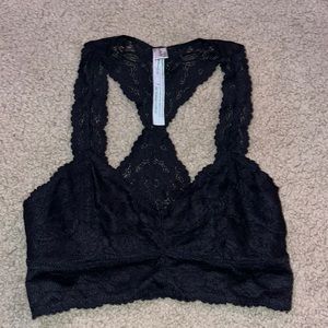 Black free people bralette